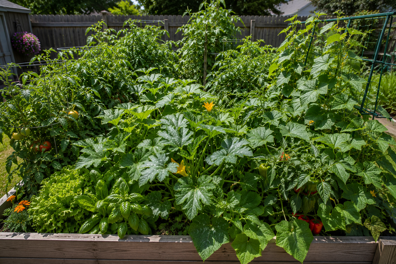 Overcrowded Garden