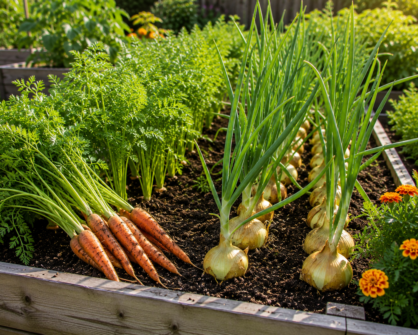 Carrots and Onions