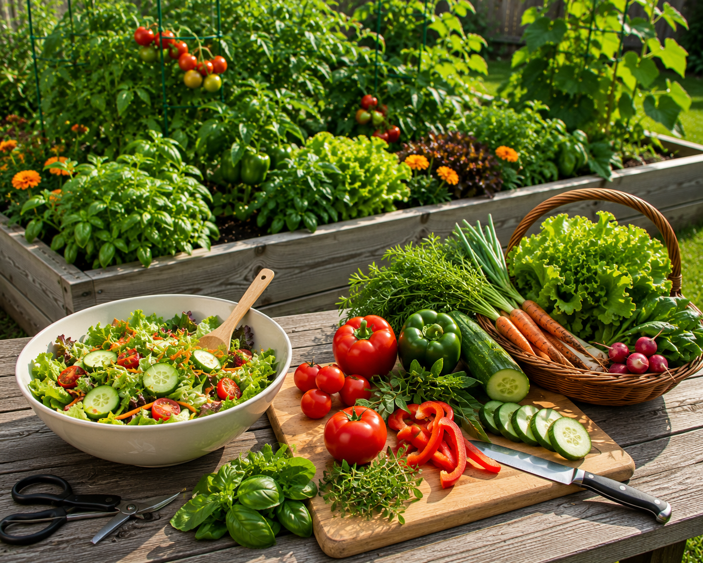 Garden to dinner