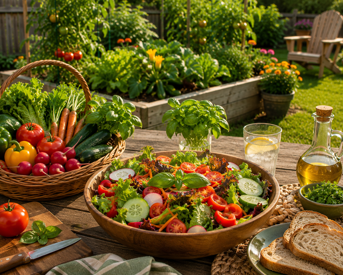 From garden to dinner