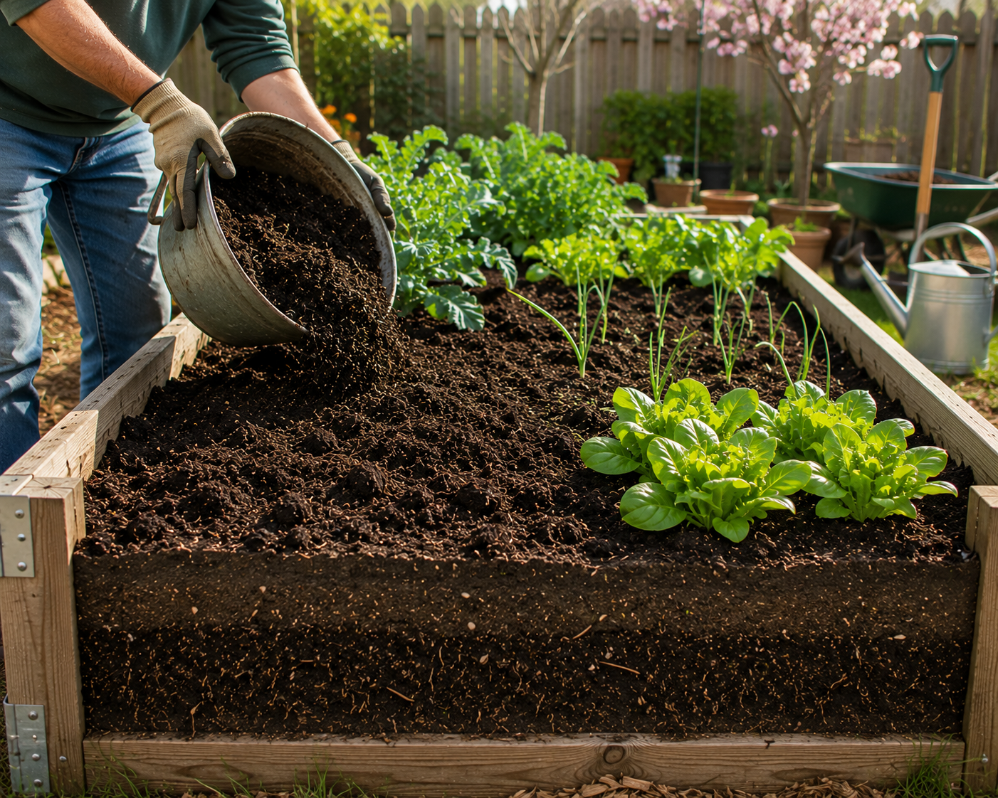 Refreshing the soil