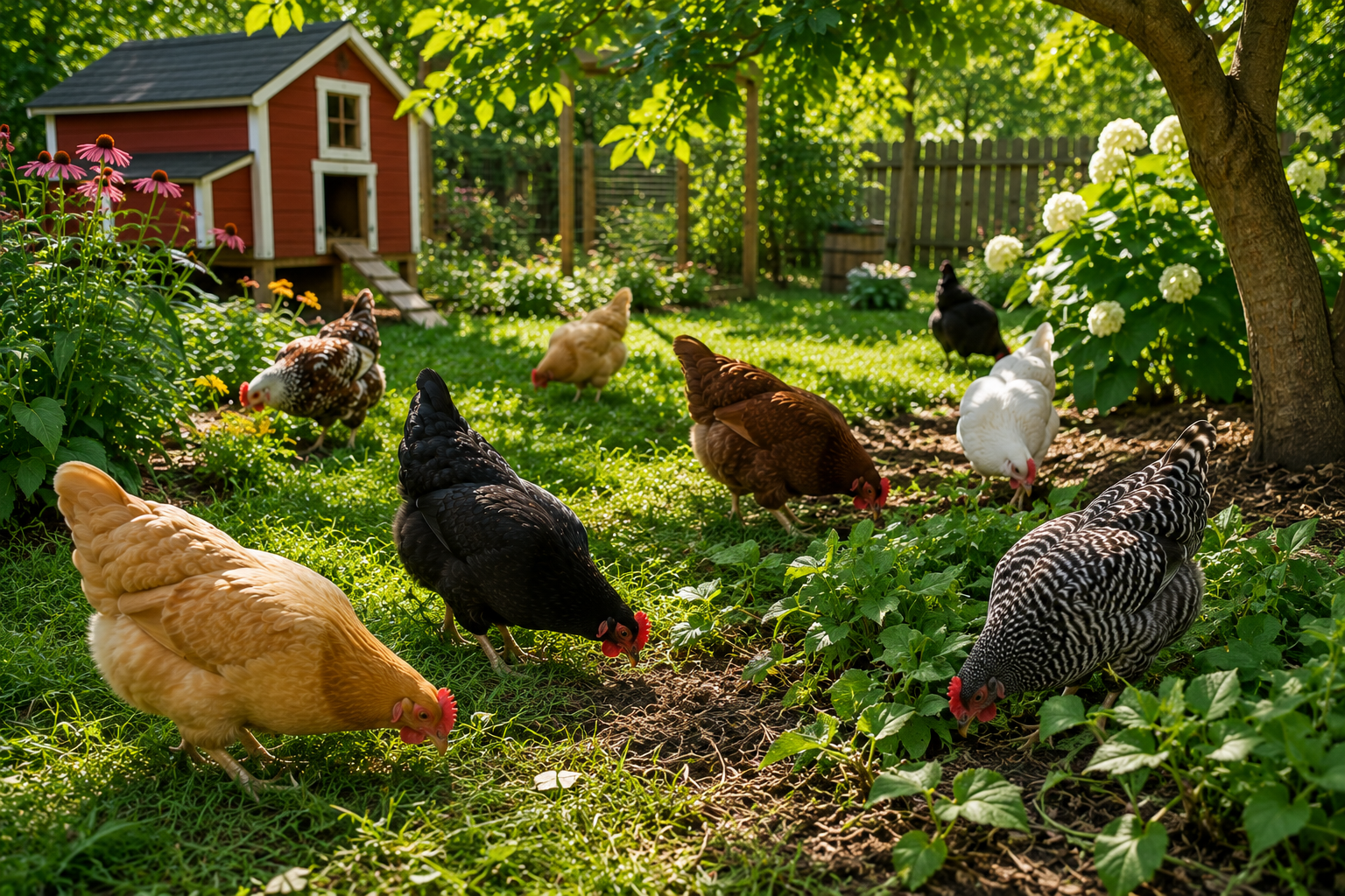 Free Range Chickens