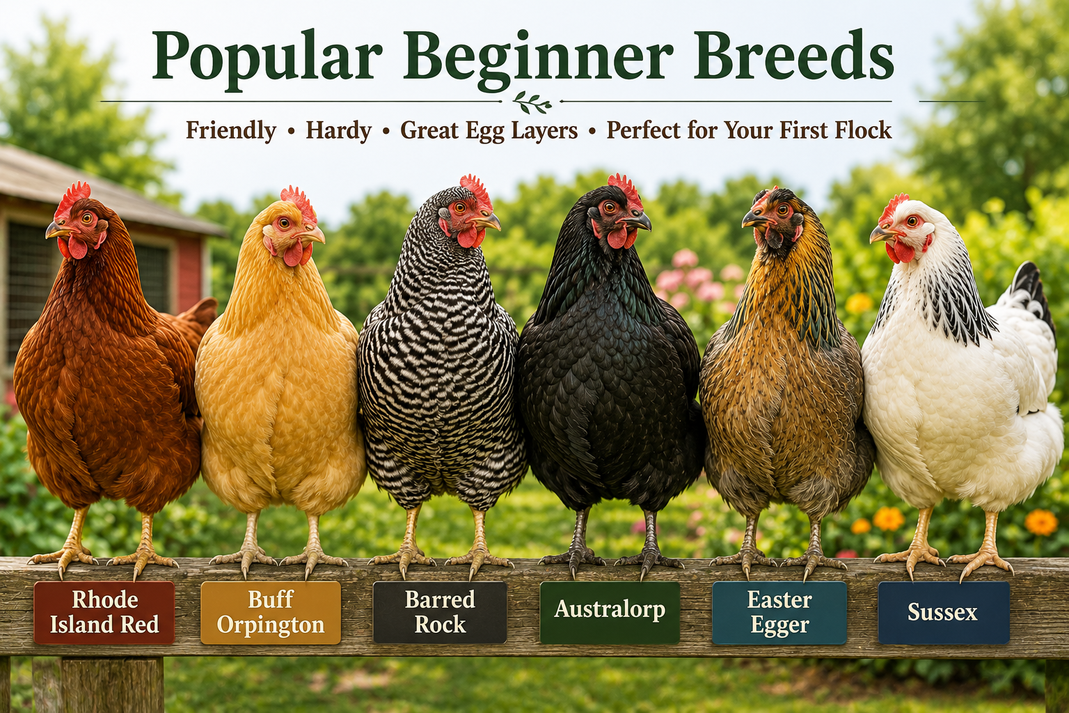 Popular Beginner Breeds