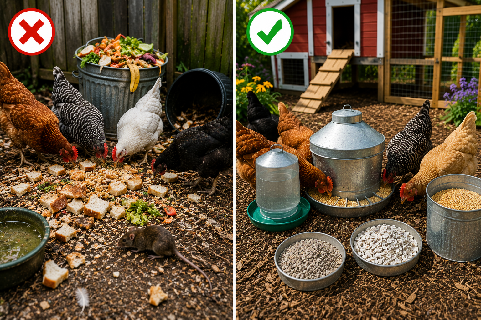Chicken Feeding Mistakes
