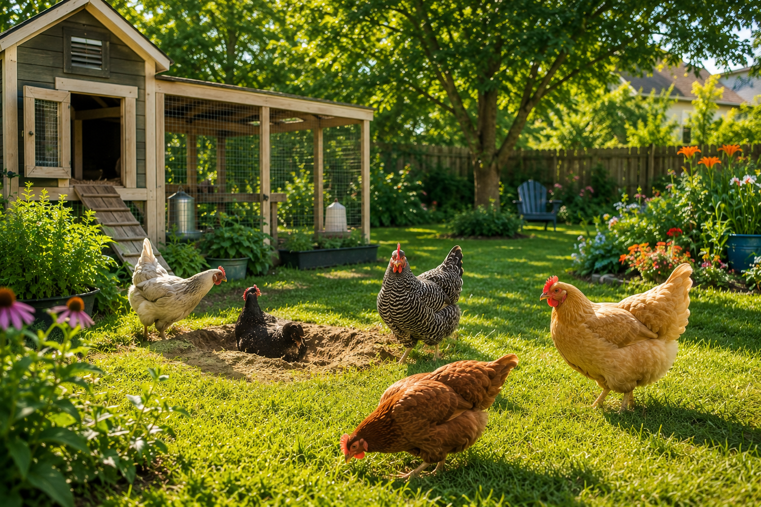 Happy Chickens