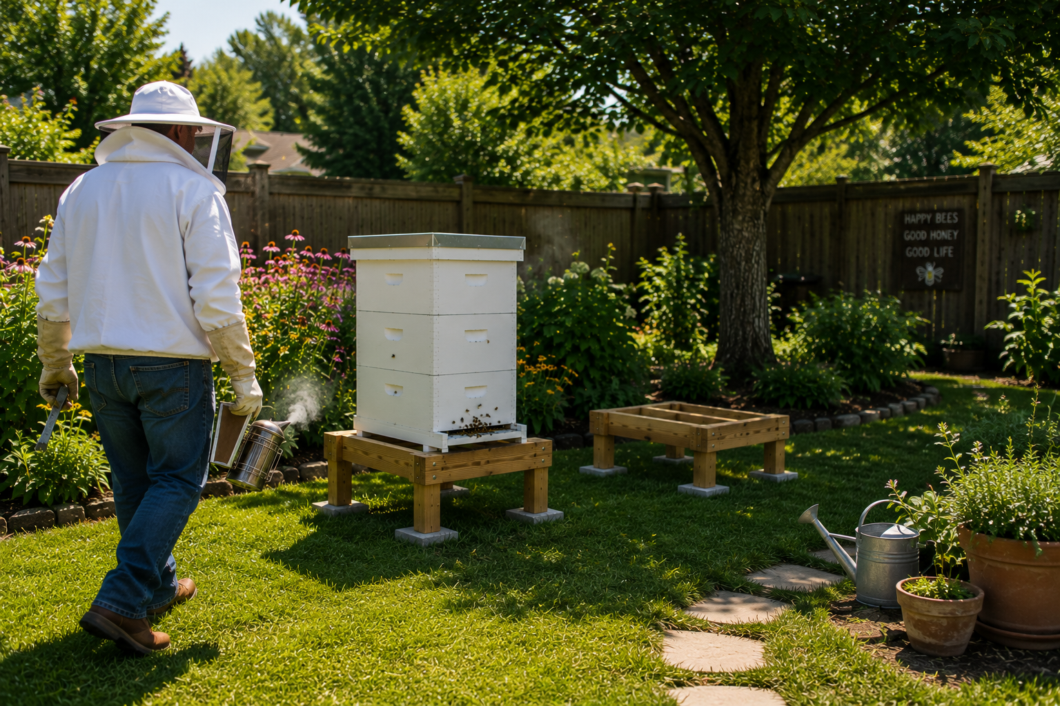 Happy Beekeeper