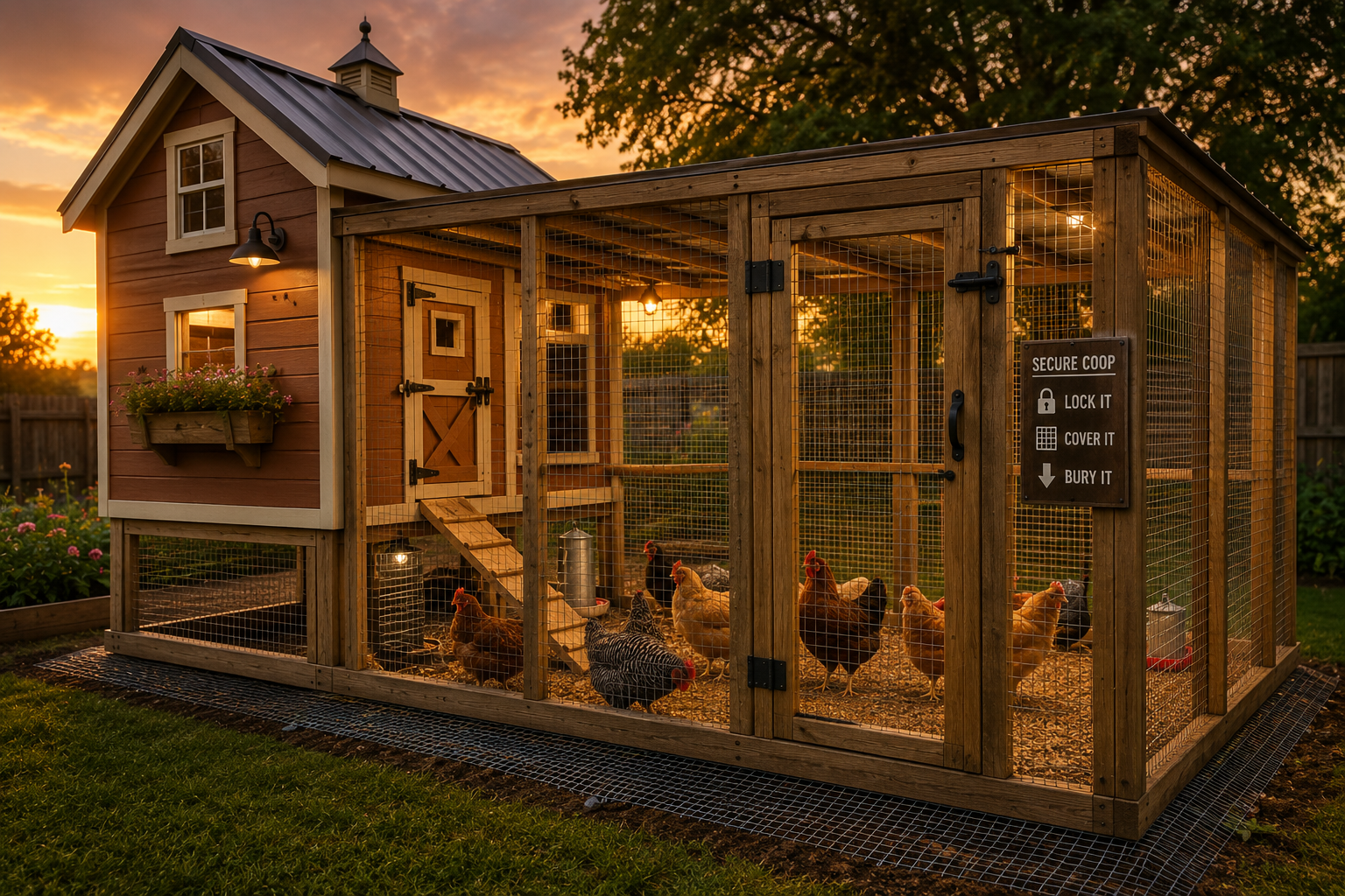 Secure Chicken Coop