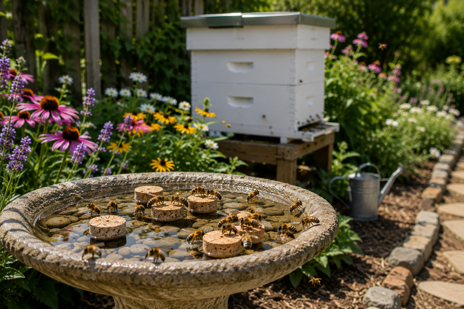 Watering Station for Bees