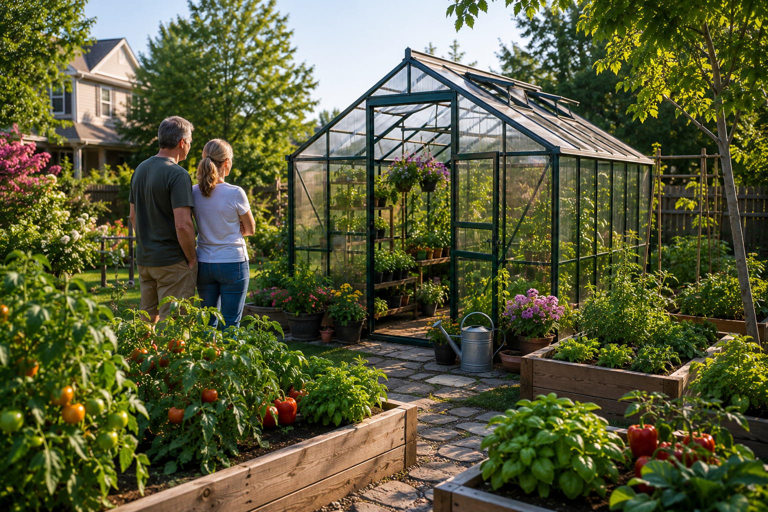 Backyard Greenhouse