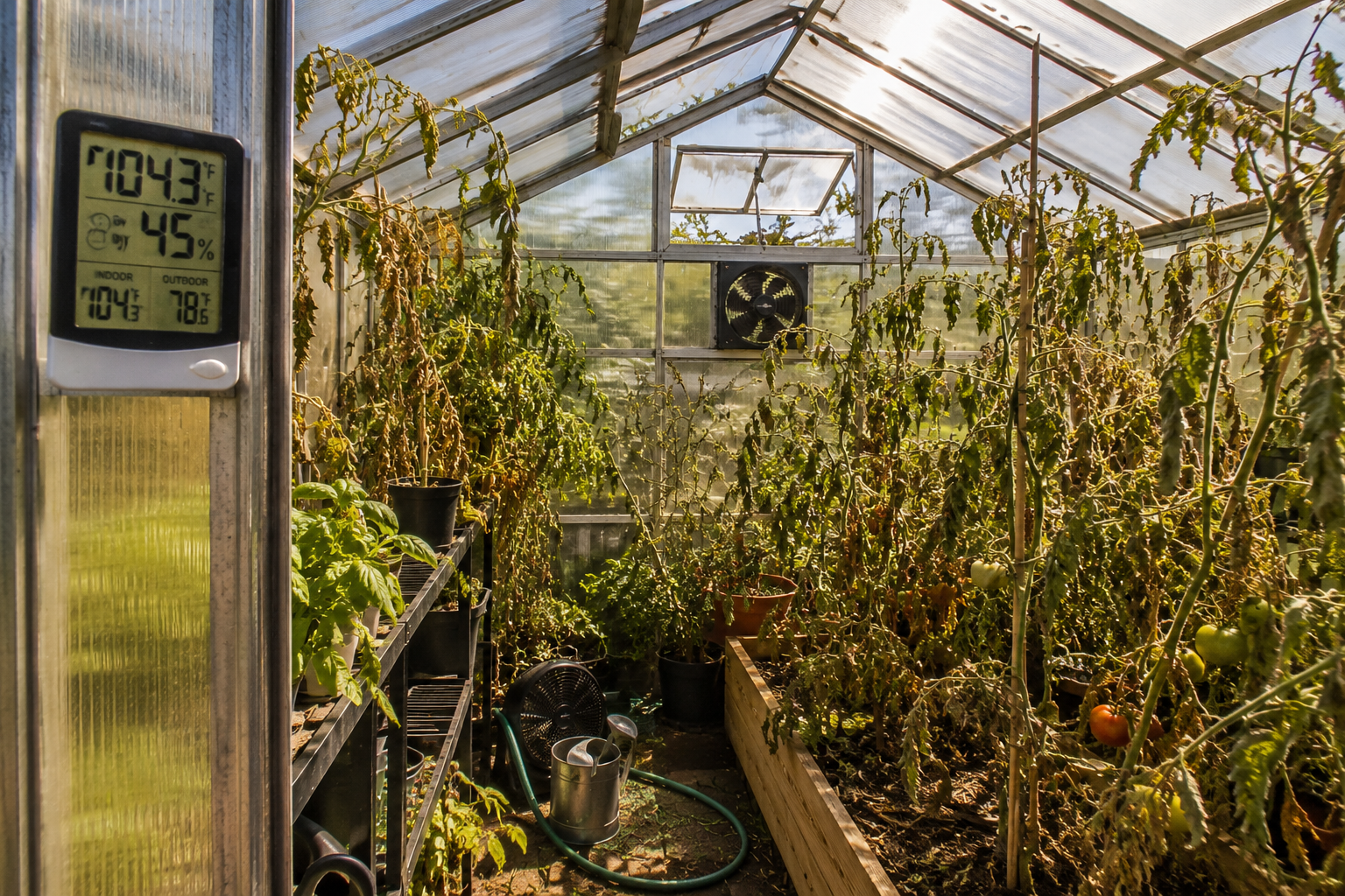 Greenhouse-Overheating