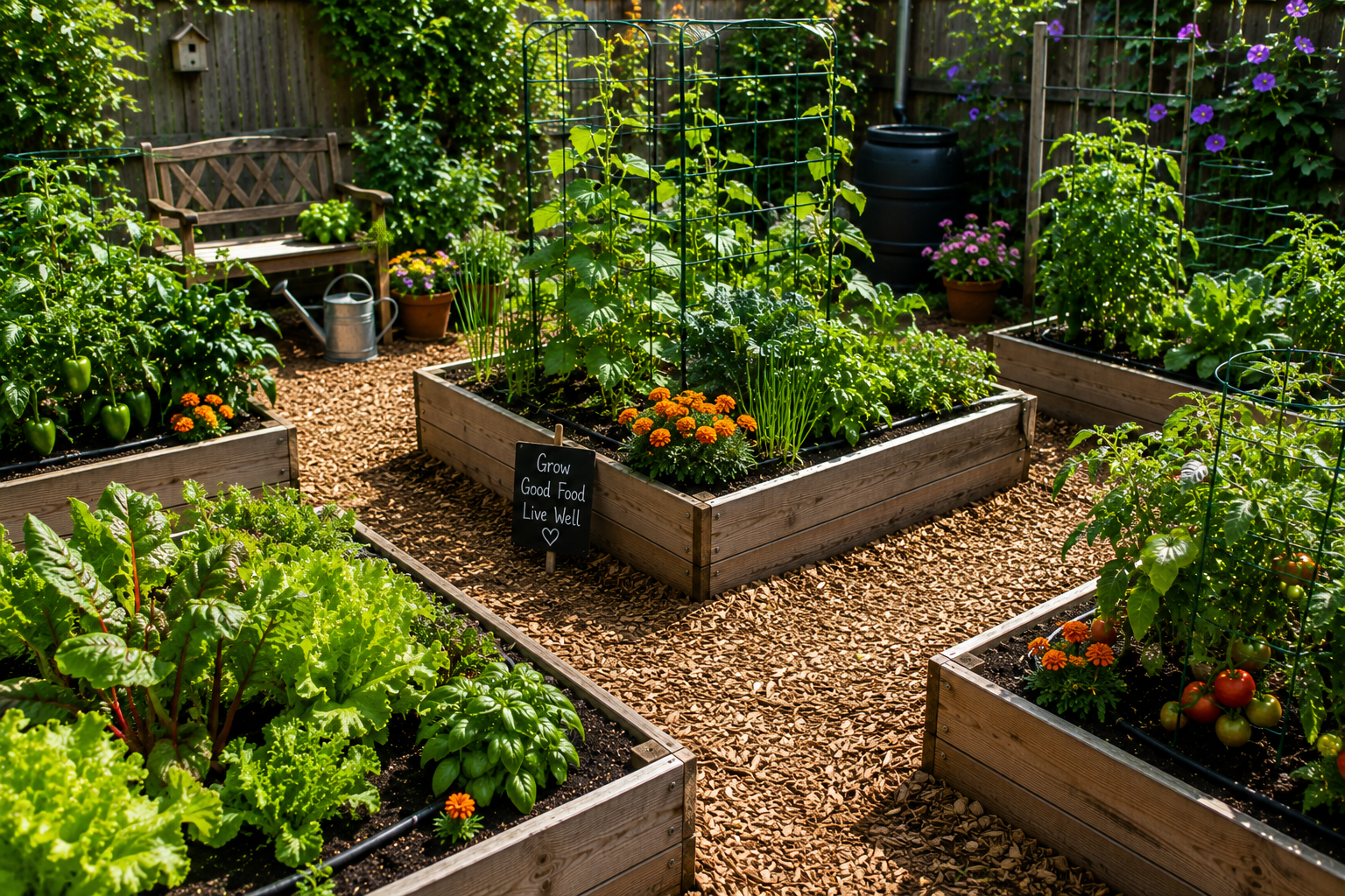 Organized Garden